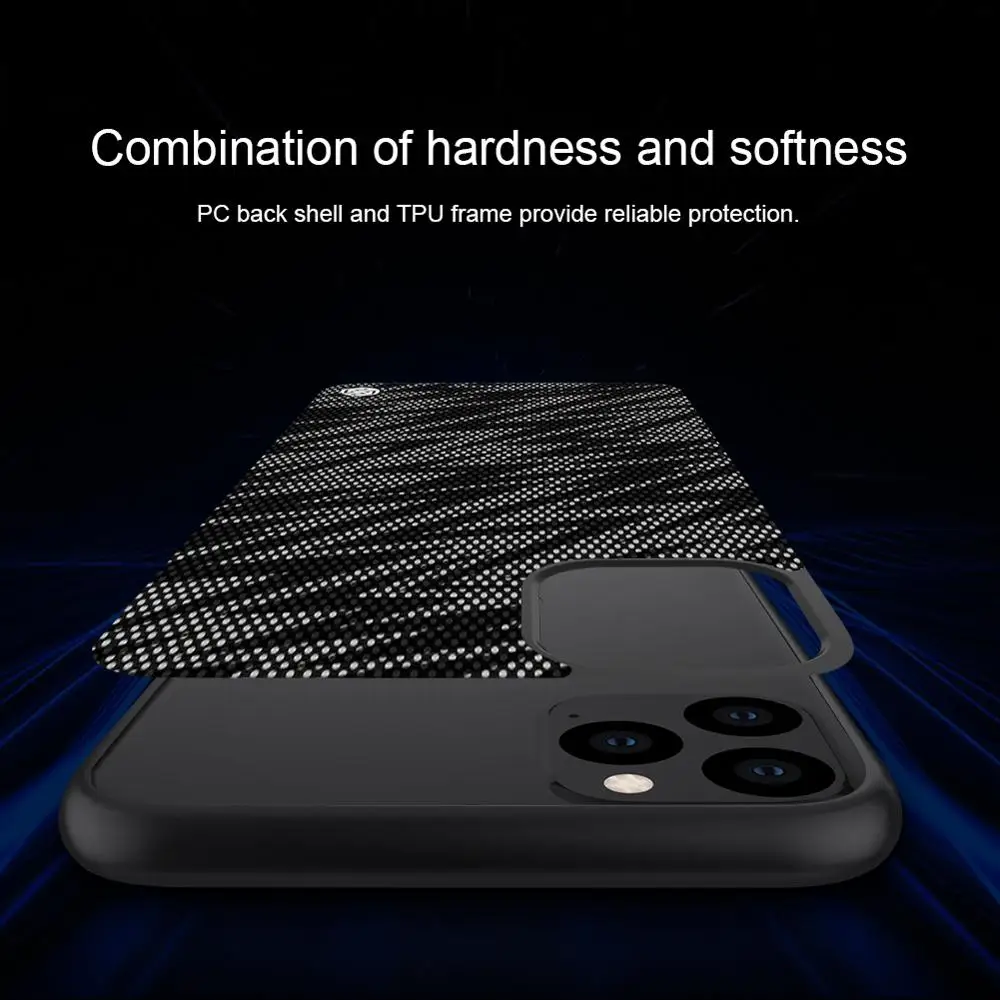 Чехол NILLKIN Twinkle для iPhone 11 Pro Max жесткий светоотражающий блестящий чехол из
