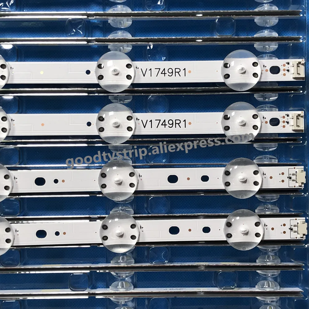 Светодиодный Подсветка полосы 12 лампа для LG 4" V17 L1+ R1 ART3 ТВ JB3B1591A02499 49UV340C 49UJ6565 6916L-2862A 6916L-2863A LC490DGG