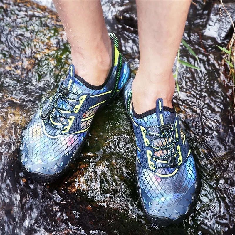 Акватуфли унисекс дышащие сандалии для плавания и воды восхождения мужчин