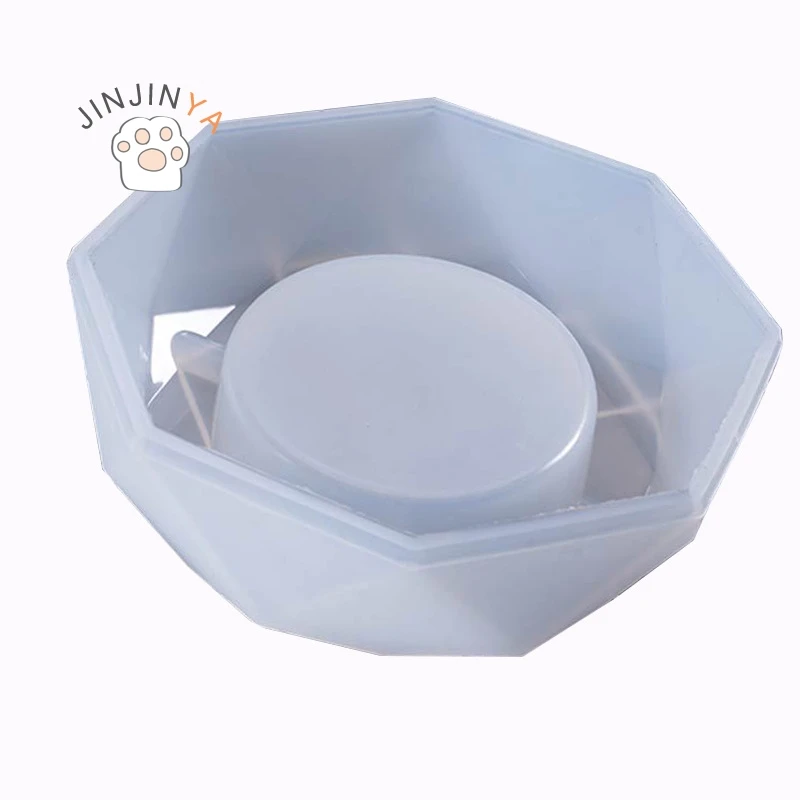 

Силиконовая форма для самостоятельной сборки, с кристаллами, круглыми/квадратными/ромбами/многоугольными пепельницами