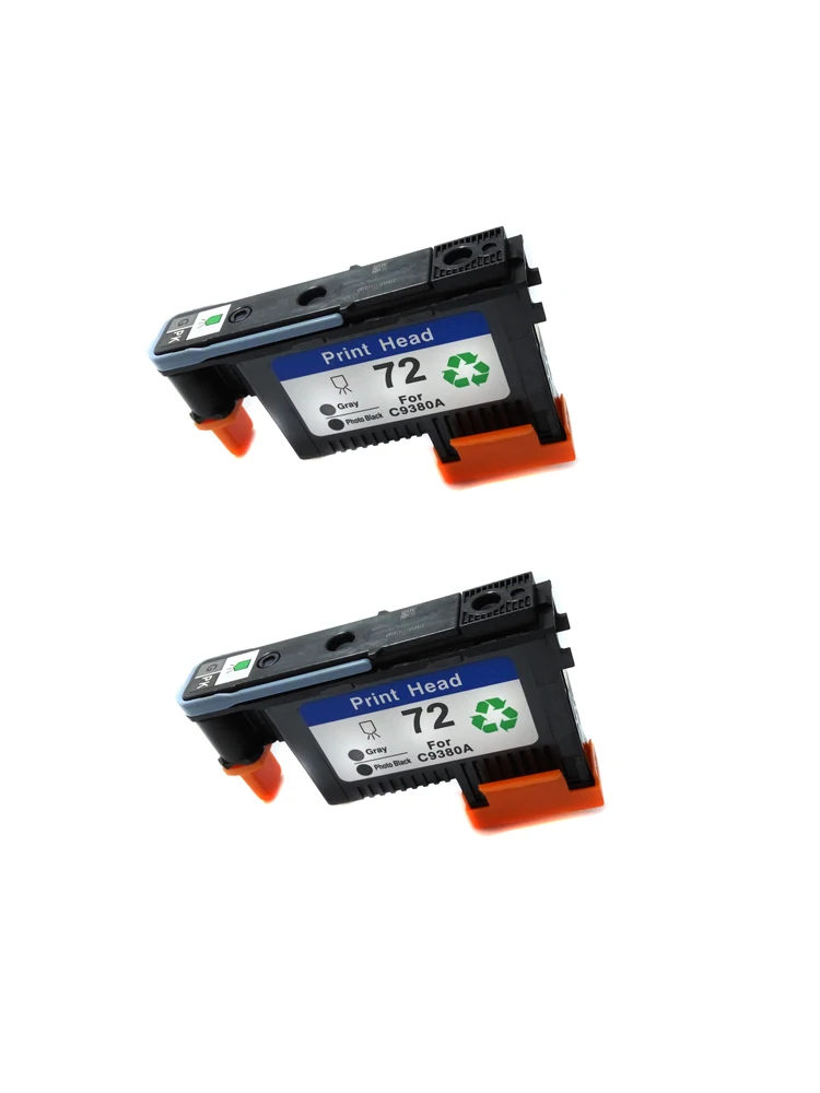 2x Gray Photo/Black printhead compatible for hp72 72 G/PK C9380A T1200/ T1300/T2300 | Компьютеры и офис