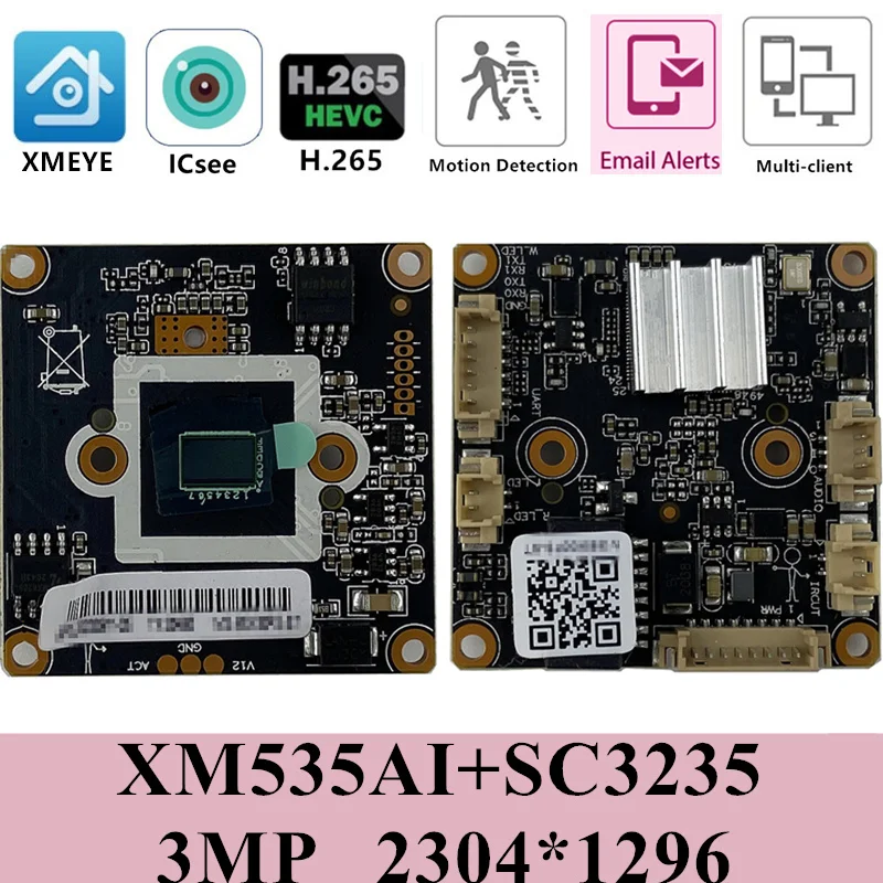 IP камера XM530 + F37 2 МП 1080P H.265 плата модуля MIC Аудио интерфейс RTSP датчик движения CMS XMEYE