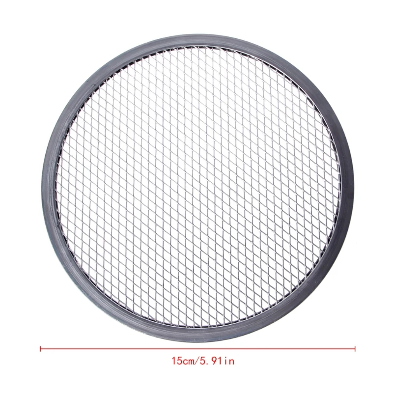 

Aluminum Mesh Grill Pizza Screen Round Baking Tray Net Kitchen Tools Ovens Kit 69HC