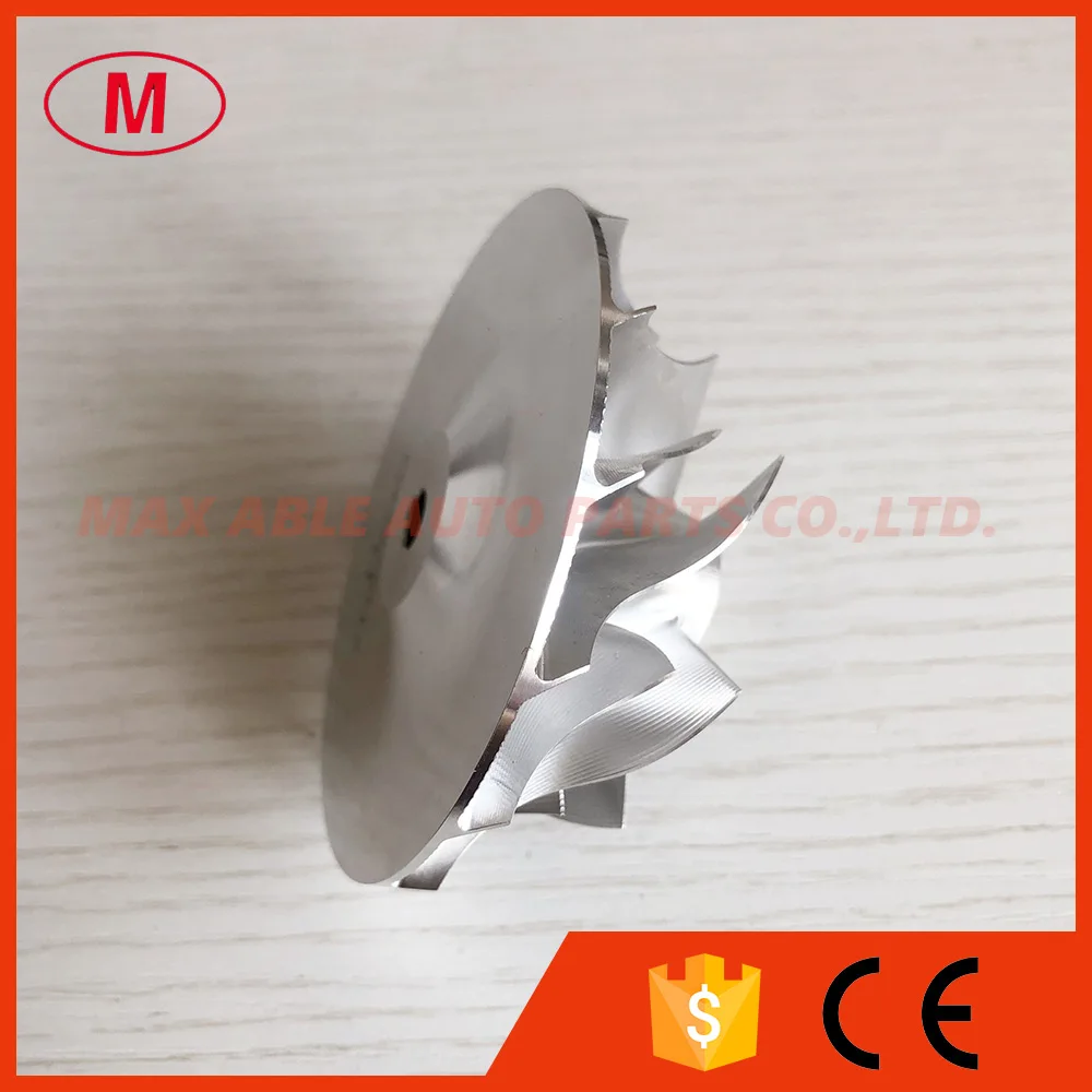 Компрессорное колесо TD06 55 08/75 00 мм 7 + лезвий точечное фрезерование