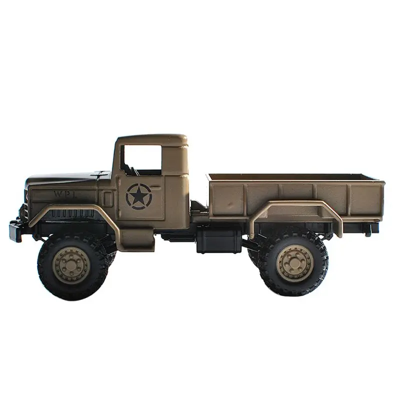 

WPL MB16 1:64 Alloy RC Car Model 6 Wheel Simulation Vehicle Toy for Kids BX0D