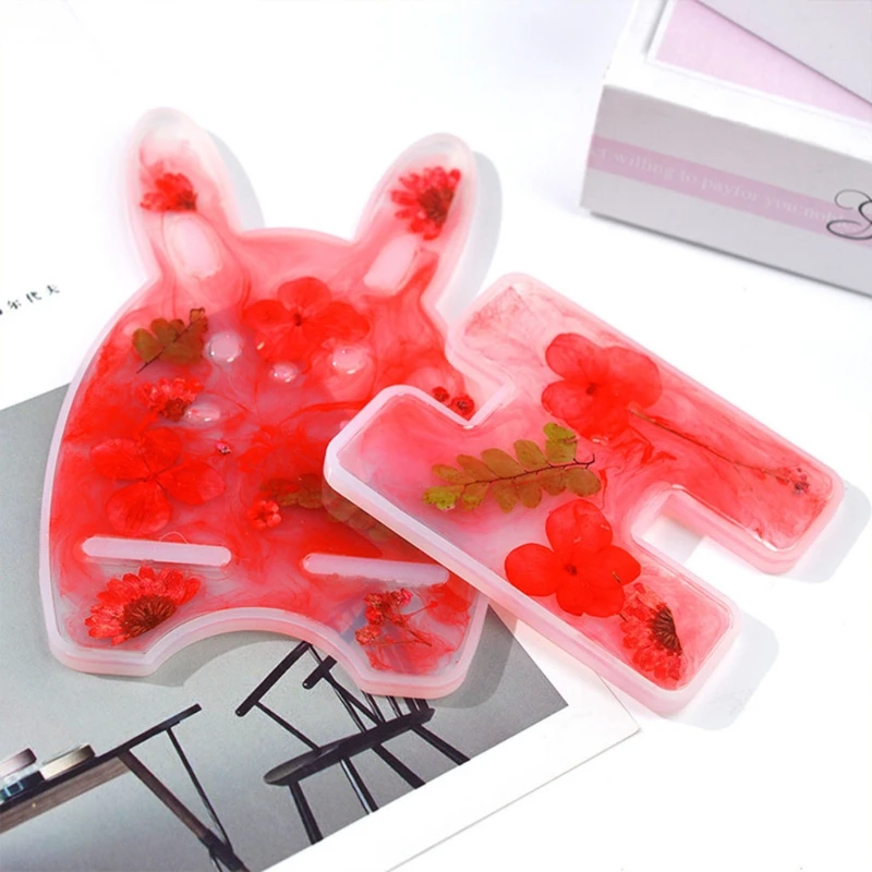 

1 Set Mobile Phone Stand Holder Epoxy Resin Mold Cellphone Bracket Support Rack Silicone Mould DIY Crafts Tool M7DD