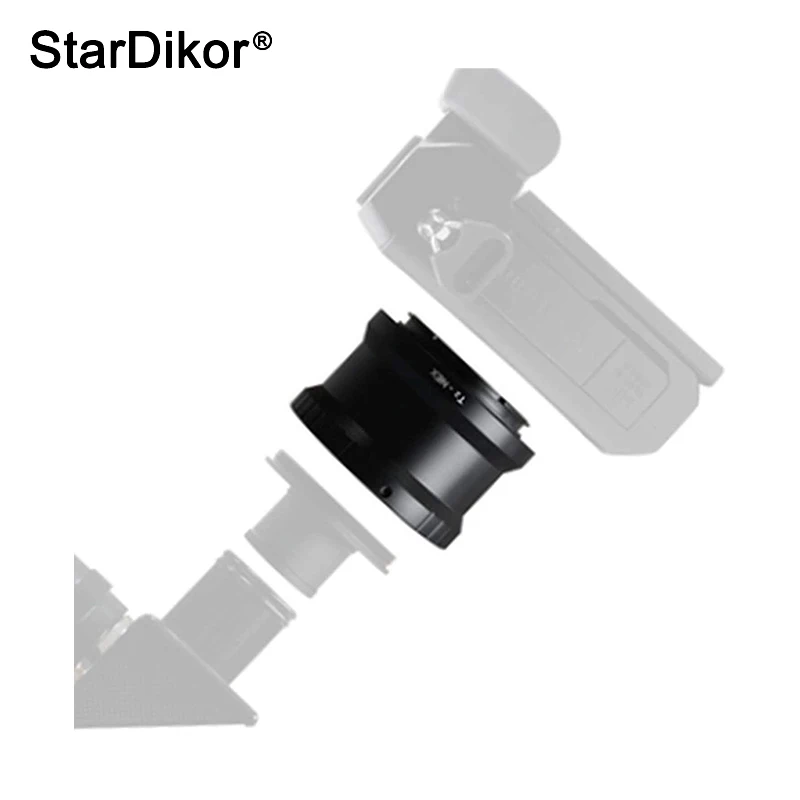Кольцо-адаптер для крепления камеры StarDikor T2(M42), фотография телескопа для Canon/Nikon/Sony/Fujifilm/Olympus/Panasonic/Samsung M42 * 0,75