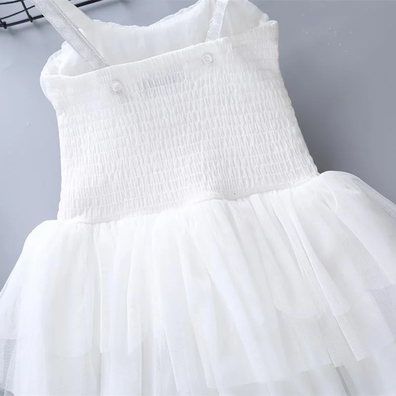 Summer pretty cute girl dress swan wing show angel flamingo camisole princess | Детская одежда и обувь