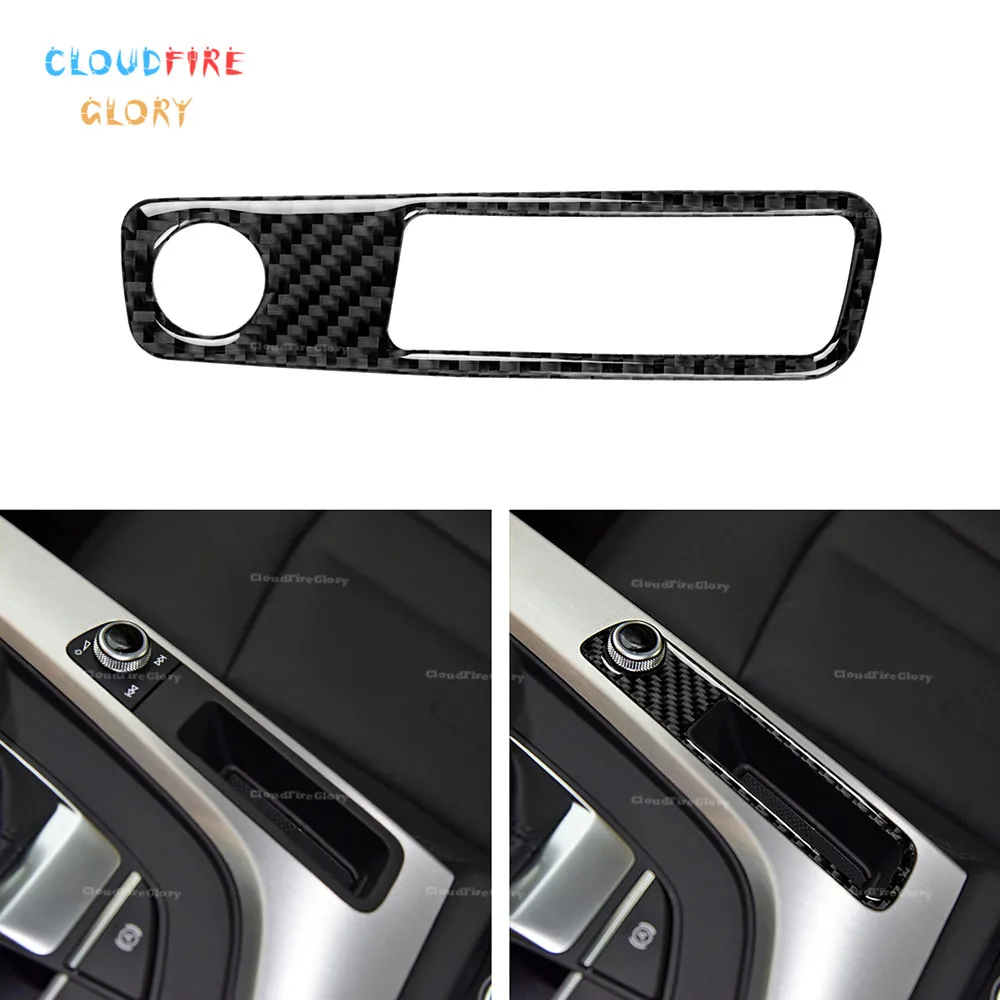 

Консоль CloudFireGlory для регулировки громкости панели обшивки углеродного волокна LHD для Audi A4 B9 2017 2018 2019