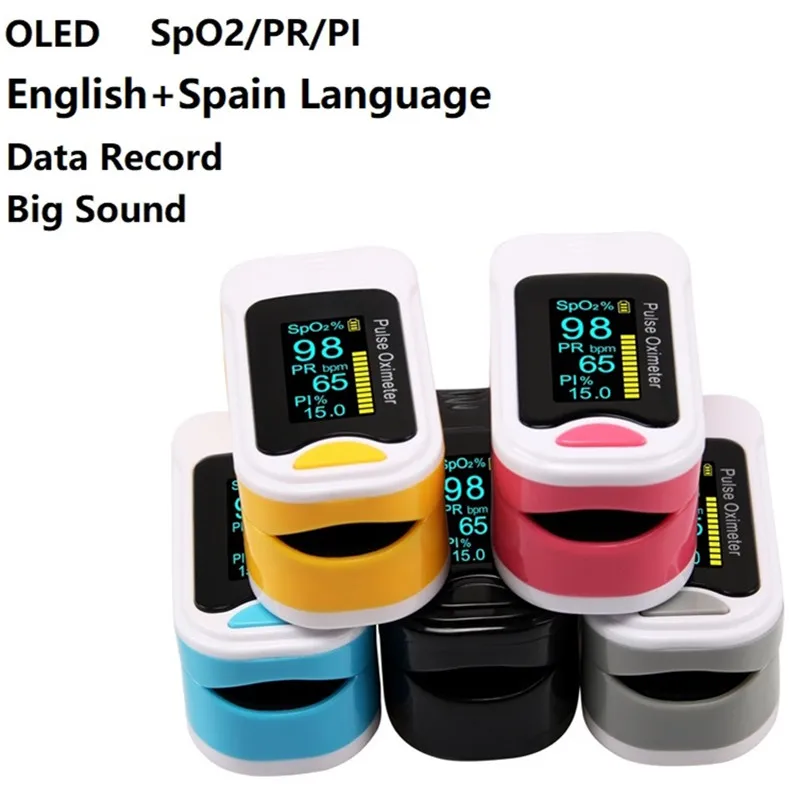 

Pulse Oximeter without the silicone cover 10pcs-lots