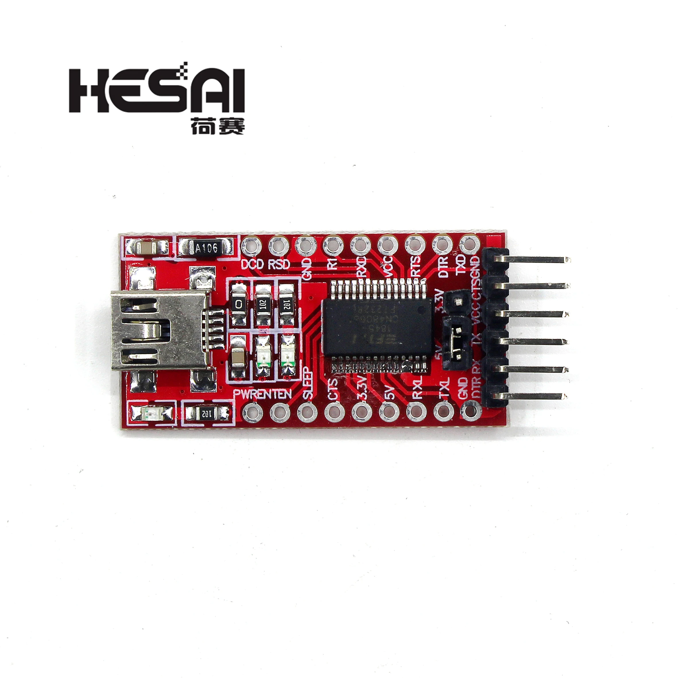 Высокое качество FT232RL FT232 FTDI USB 3,3 В 5,5 В к ttl последовательный адаптер модуль мини порт