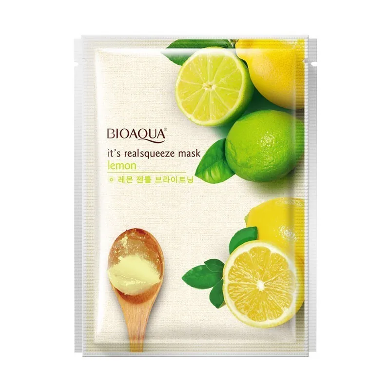 BIOAQUA Skin Care Face Mask Sheets Peel Off Moisturizing Anti Wrinkle Blackhead Remover Wrapped Shrink Pores Facial |