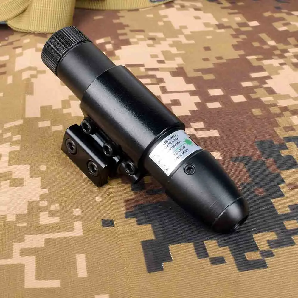 Тактический красный зеленый точечный лазерный прицел для ружья Вивера 22 мм