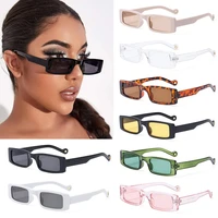fashion small uv protection trendy square sunglasses rectangle sunglasses for women sun glasses