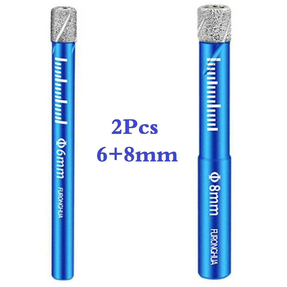 

Diamond Drill bit Holesaw For Porcelain Granite Tile Blue + Silver Brand new