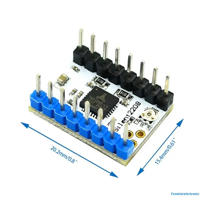 Драйвер шагового двигателя MKS TMC2208 2208 StepStick V2.1 с радиатором для 3D-принтера |