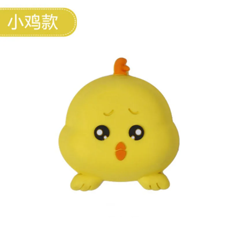 Мультяшный пробка для двери защитные наклейки дверной ручки резиновая защитная