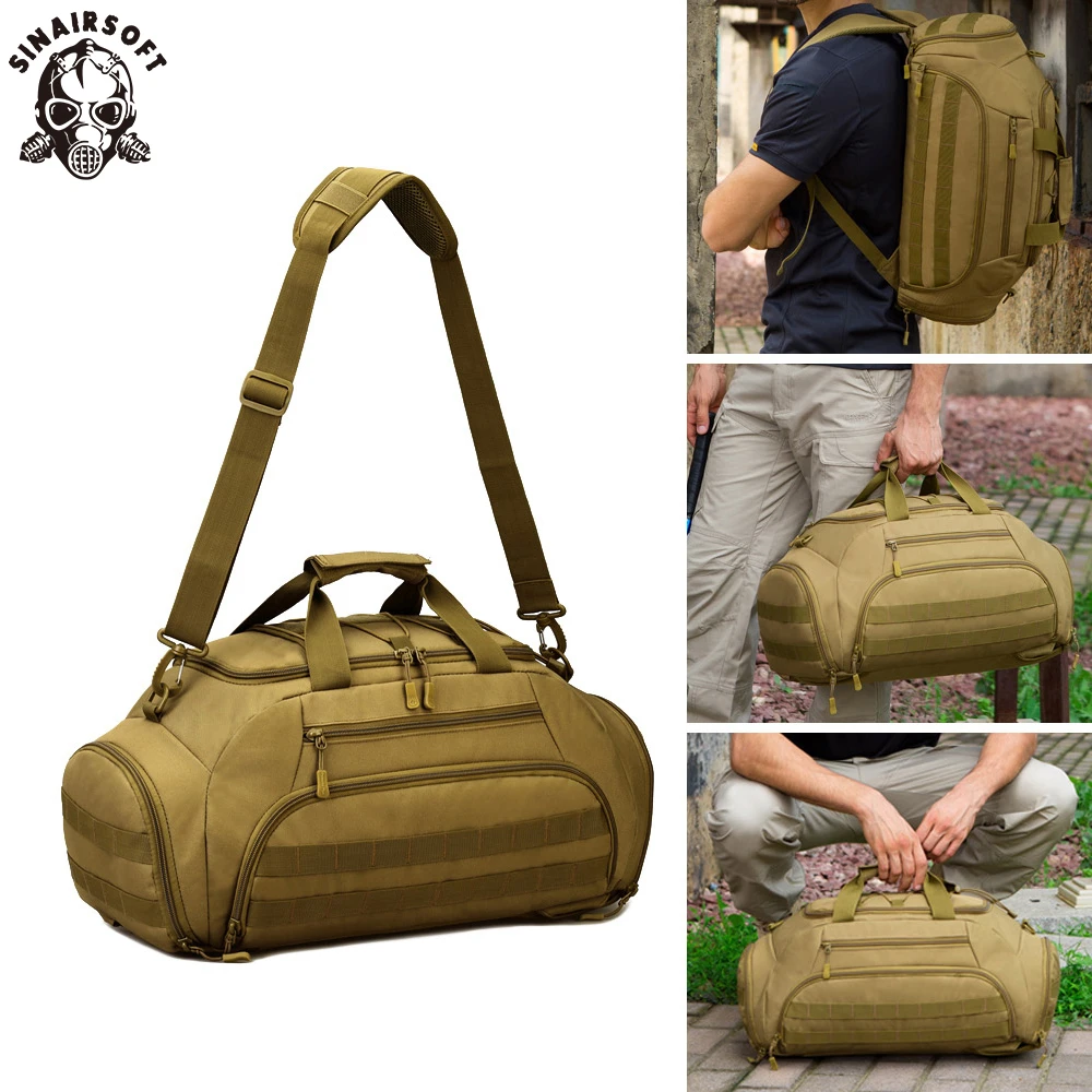 Sinairsoft 35L нейлон тактический рюкзак Водонепроницаемый 14 дюймов ноутбука Военная