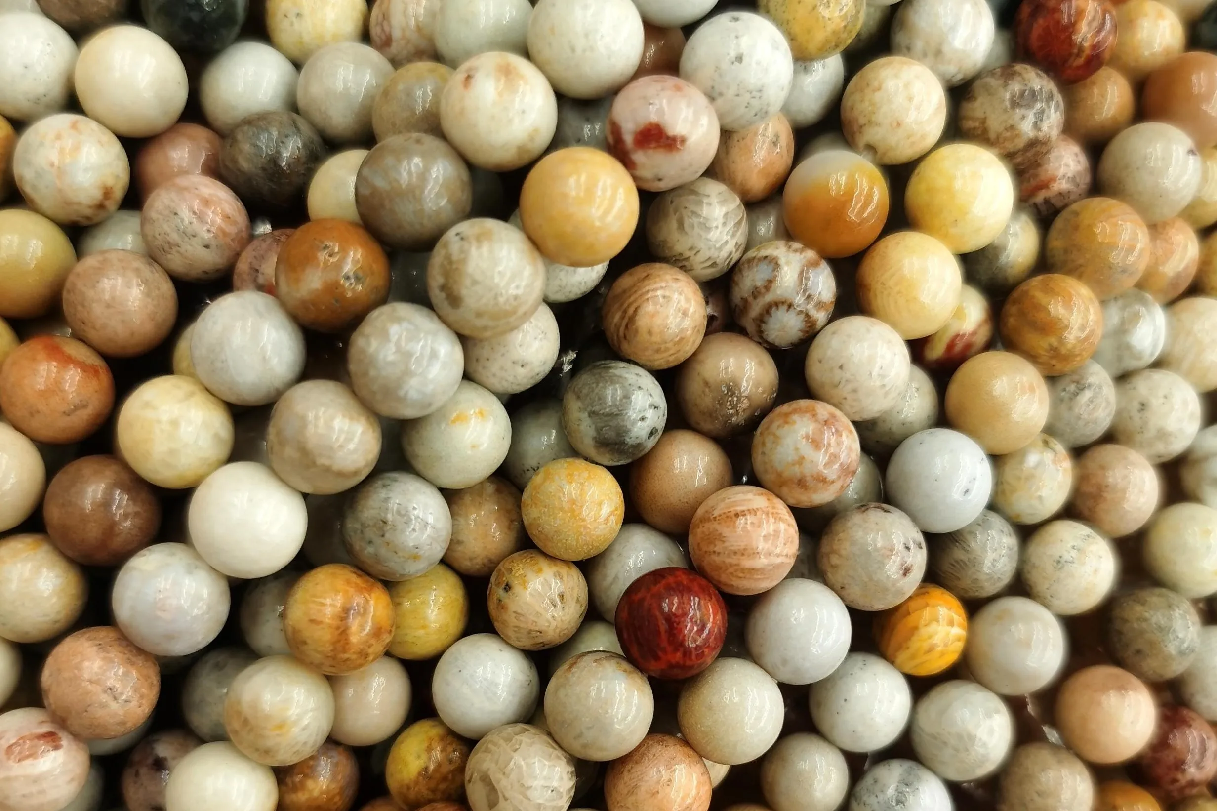 

Free shipping 1strands/setcoral jasper4mm-12mm round stone loose beads for jewelry making design gift