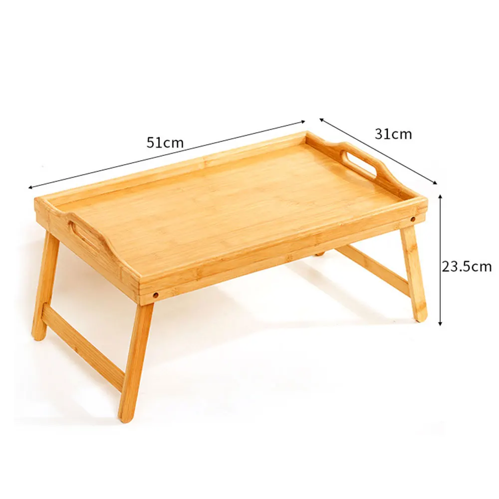 Складной столик для пикника поднос ноутбука переносной небольшой деревянный