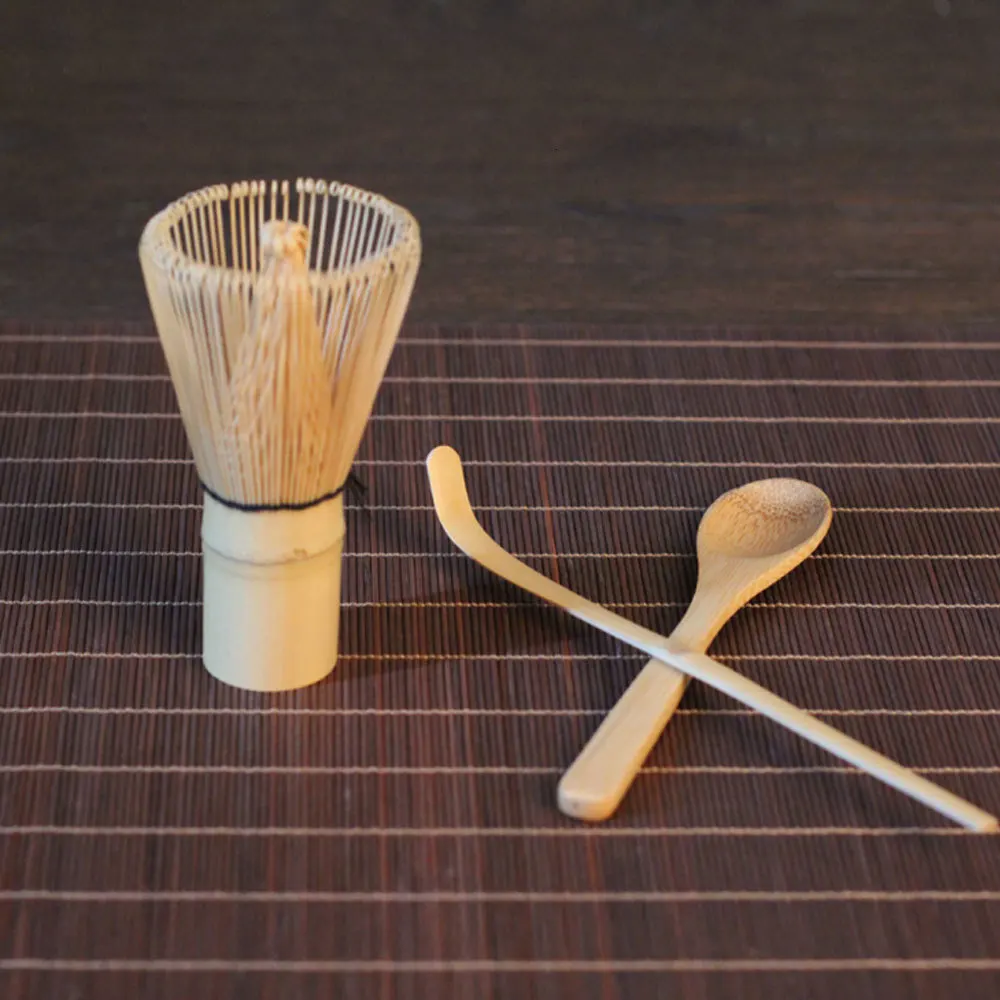 Набор кистей Chasen Bamboo 64 Matcha венчик для пудры зеленый чай Chasen кисти инструменты чайные наборы зеленый чайный сервиз японская церемония