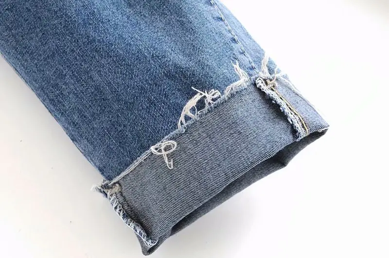 

Denim Jeans Women's High Waist Stretch Pencil Skinny Pants Femme Black Blue Push Up Elastic Slim Streetwear