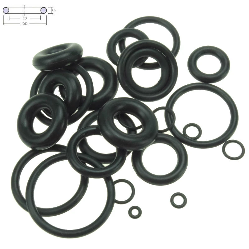 

CS 1.5mm OD5-65mm NBR Rubber O Ring O-Ring Oil Sealing Gasket Automobile Sealing