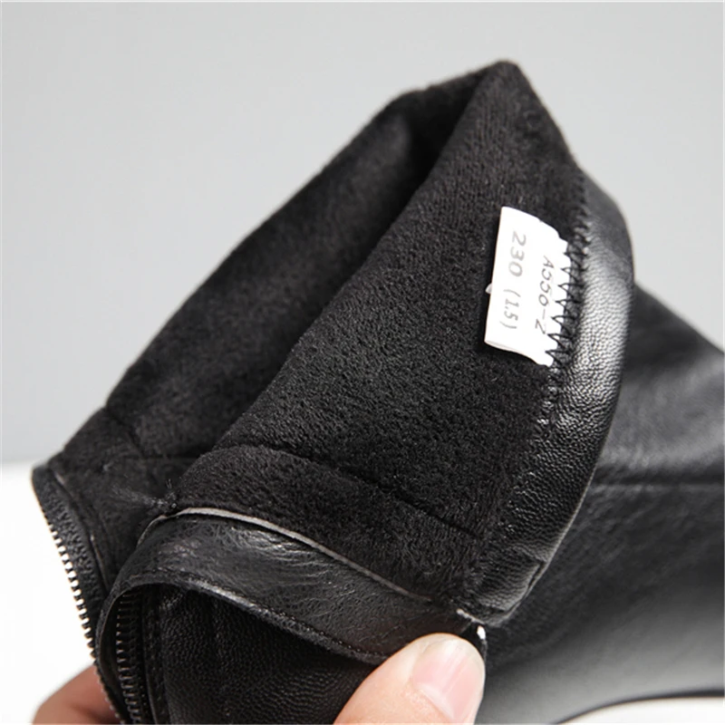 2020 модные роскошные женские туфли на высоком каблуке носки Фетиш сапоги кожа