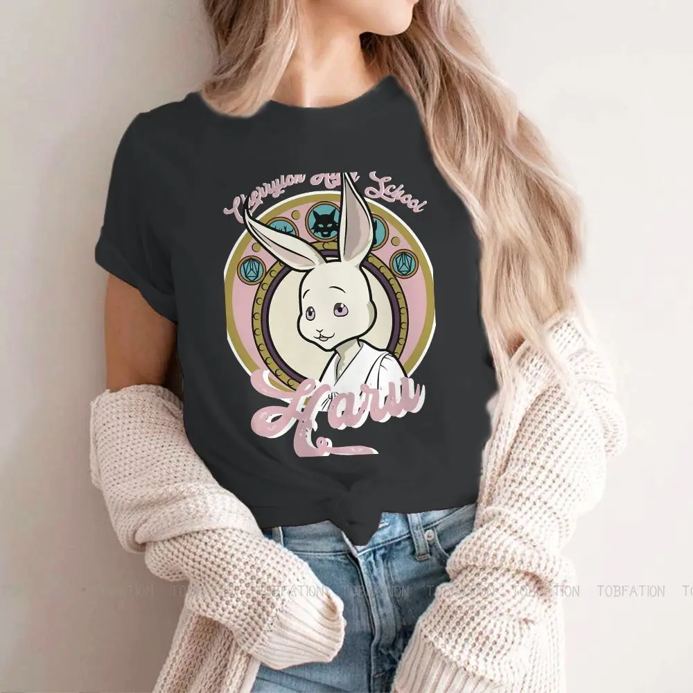 

Pink Women Shirts Beastars Haru Legoshi Cartoon Japan Anime Comic Oversized T-shirt Goth Vintage Female Blusas