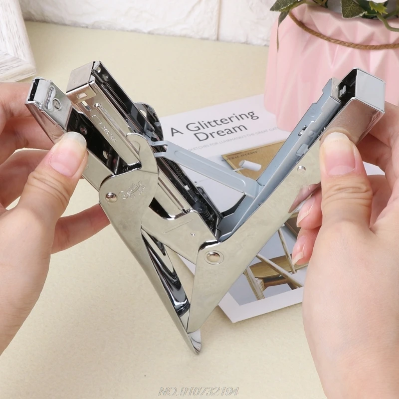 

Durable Metal Heavy Duty Paper Plier Stapler Desktop Stationery Office Supplies N23 20 Dropshipping