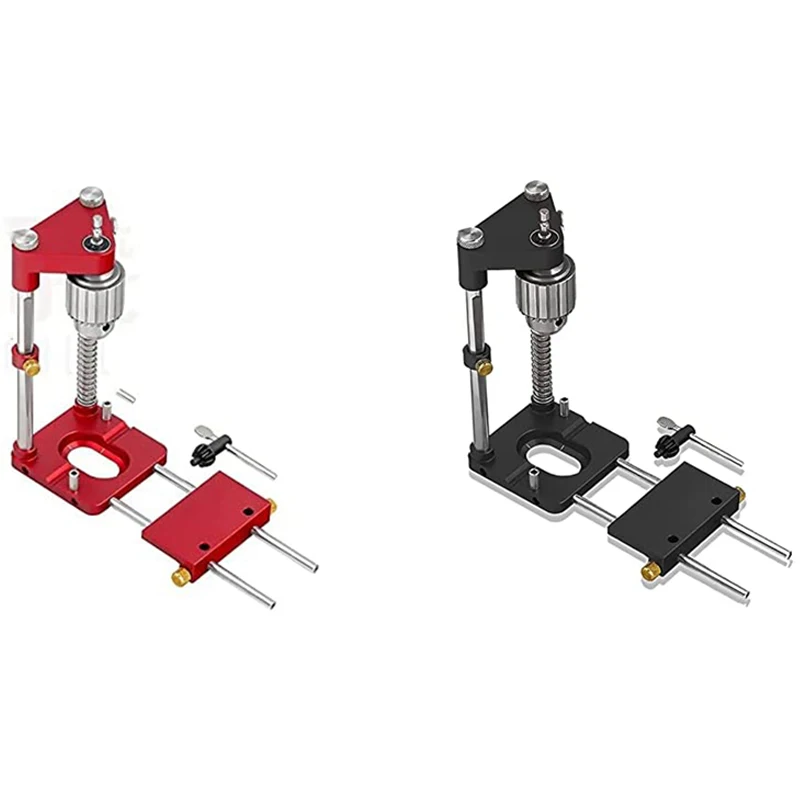 

Portable Drilling Locator,Adjustable Drilling Guide For DIY Furniture Connecting Position Hand Tools