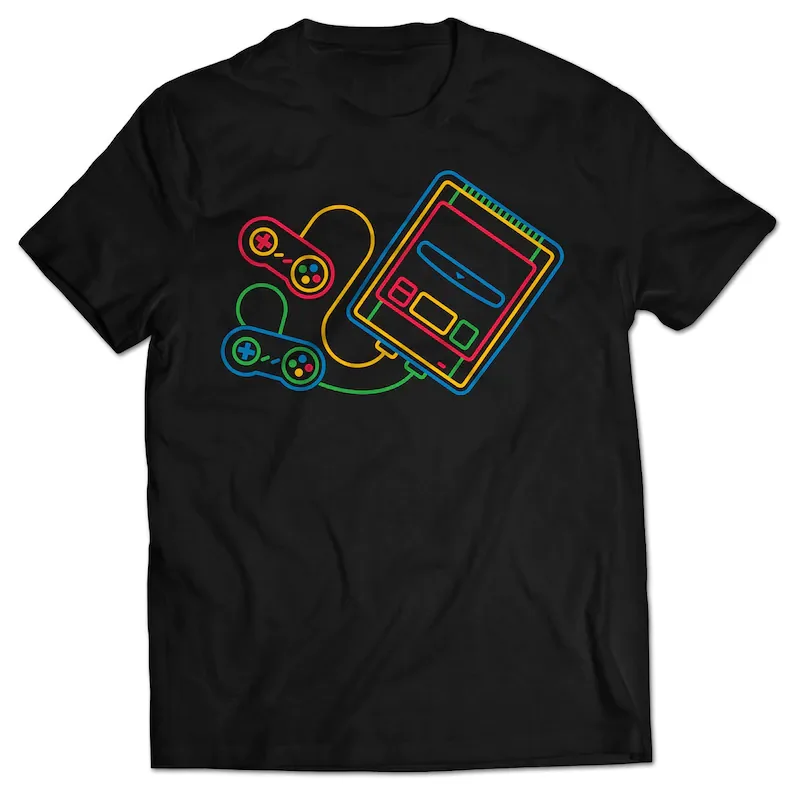

Super Family Computer Box T-shirt Oversized T-shirt For Men 3d Black T Shirts