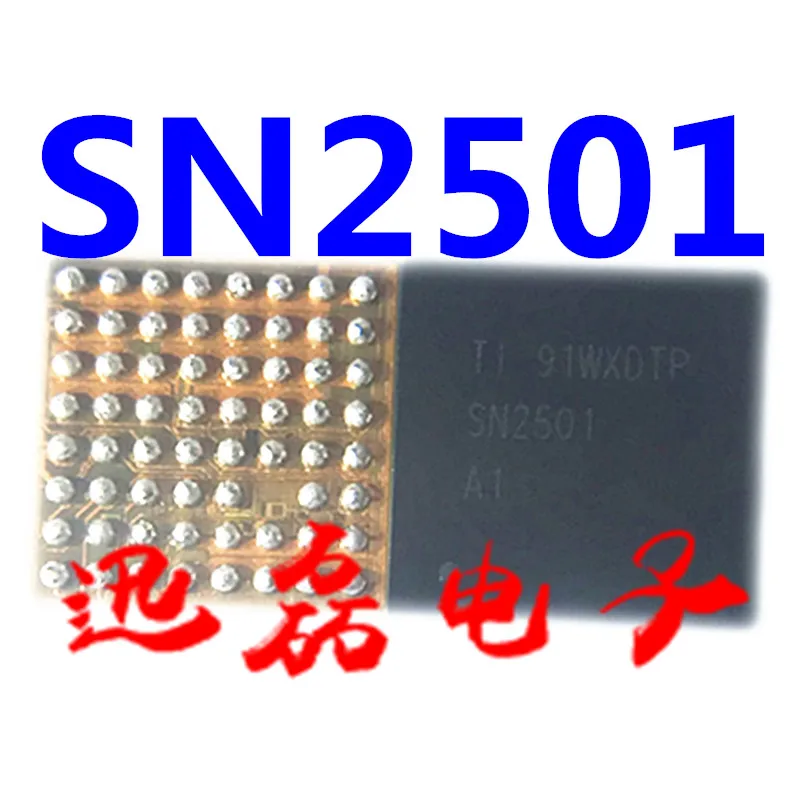 Бесплатная доставка 5 шт./лот SN2501A1 U3300 63pin TIGRIS T1 зарядное устройство ic чип для iphone 8