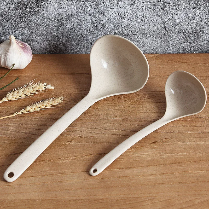 EIMAI пшеничная соломенная пищевая полипропиленовая суповая ложка