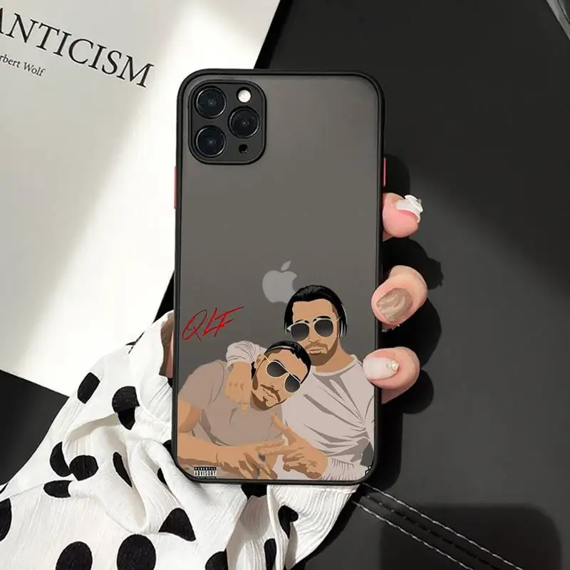 

PNL famous Rapper design pattern Phone Cases matte transparent For iphone 7 8 11 12 plus mini x xs xr pro max cover