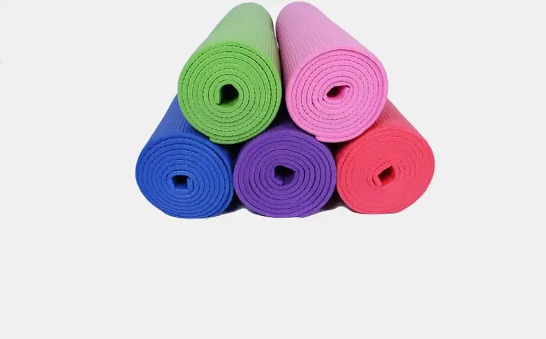 

beginner PVC yoga mat thickness 6mm length 173CM width 61CM non-slip yoga mat thicker and more fitness mat