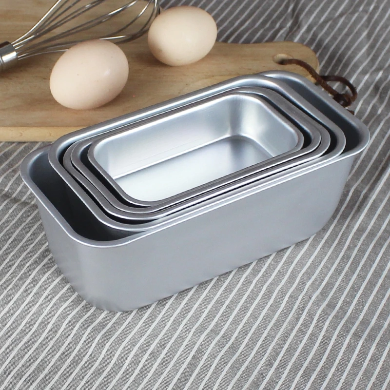 

Sunshine Xiaomi Bakeware Loaf Pan Aluminum Snow Toast Box Cheese Box Baking Roast Brownie Rectangular Baking Tray