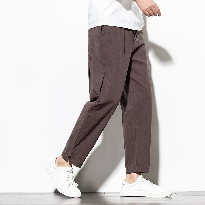 

Casual Pants Men Joggers Trousers Men Pants Streetwear Cotton Sweatpants Harem Pants Men Trousers 5XL 2020 New Dropshipping