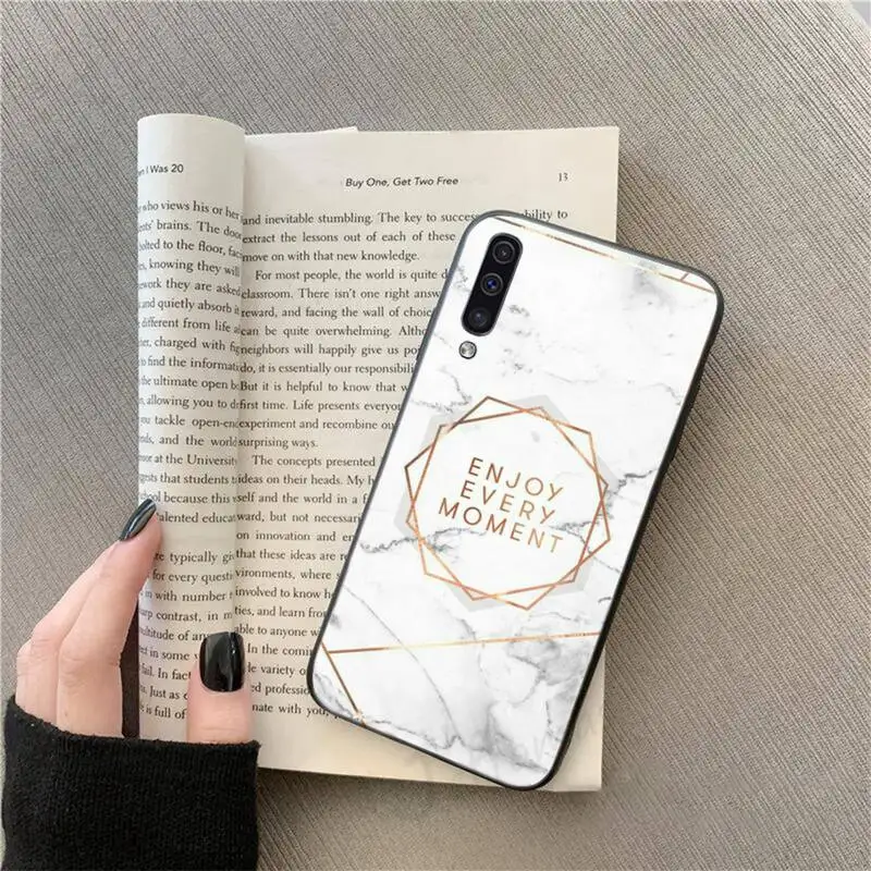

PERSONALISED ROSE GOLD MARBLE Phone Case For Samsung galaxy S 9 10 20 A 10 21 30 31 40 50 51 71 s note 20 j 4 2018 plus