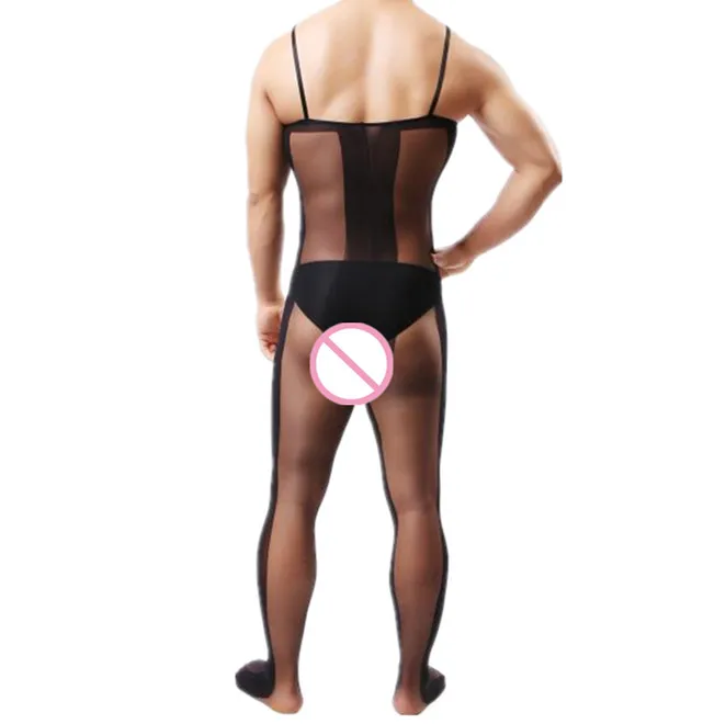 Смешное сексуальное боди-комбинезон ночной сорочки с полосками для мужчин, порно костюмы, белье для мужчин.