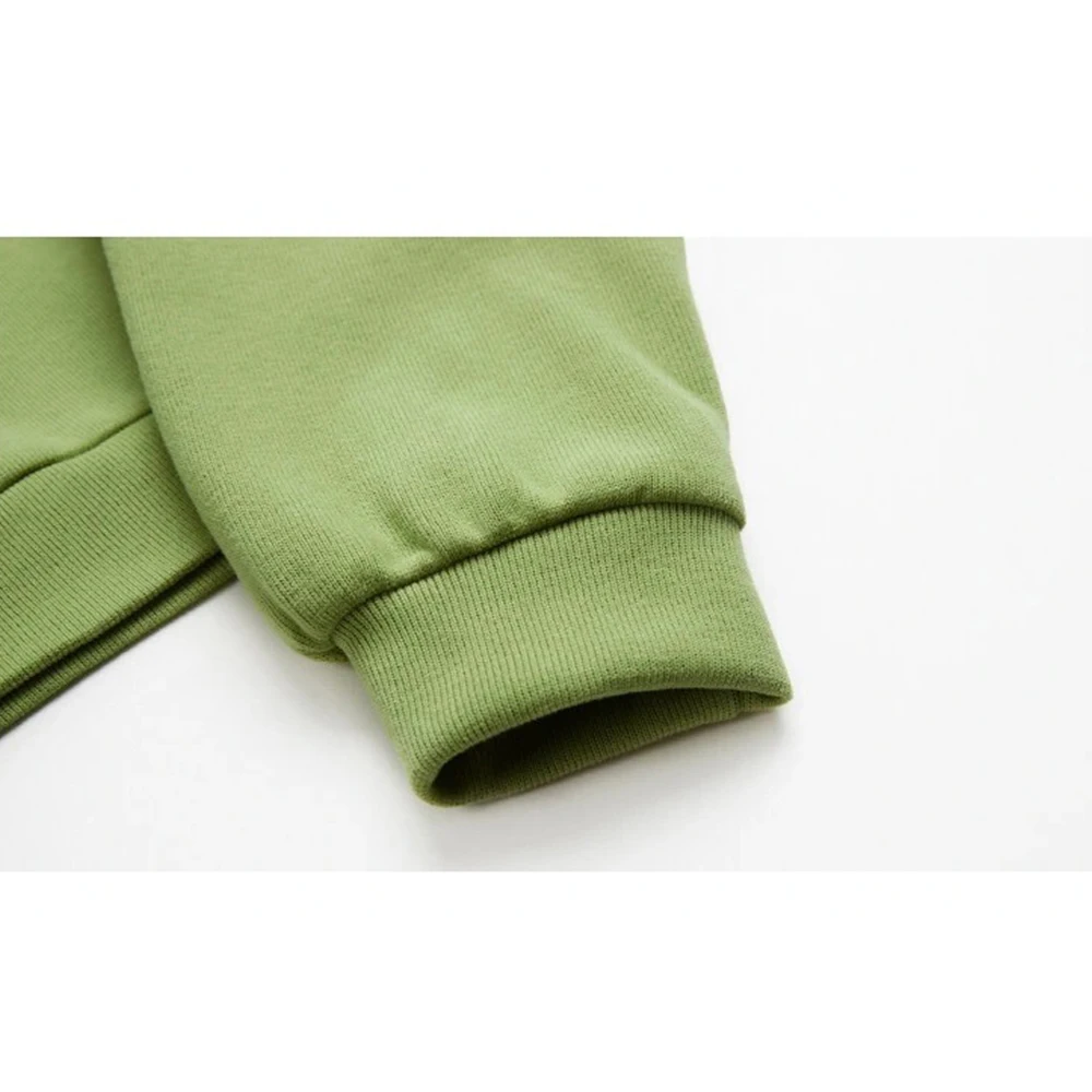 

Fashion Short Hoodies Women Sweatshirt Solid Autumn And Winter Student Clothes Oversize Y2k Long Sleeve Pullovers For Teen Girls