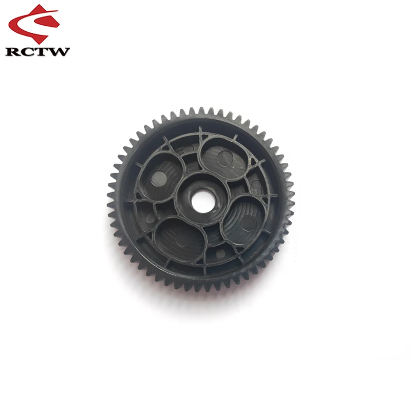 Пластиковая зубчатая шестерня с 57 зубьями и резиновой заслонкой втулка для 1/5 Hpi