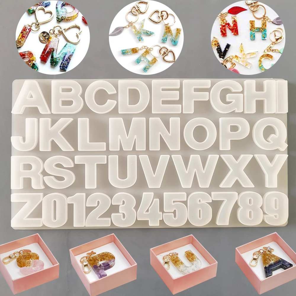 Английский алфавит искусственная кожа смешанный стиль силиконовые формы для