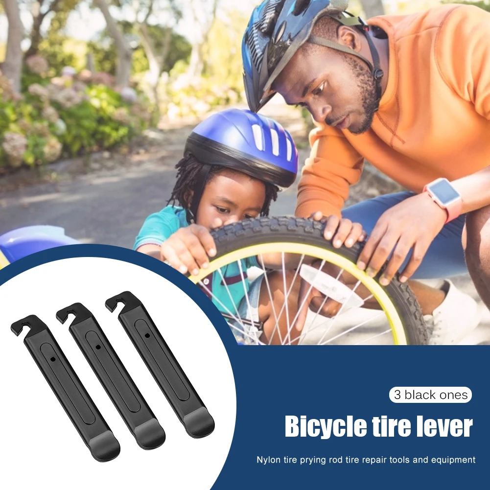 

Bike Tyre Levers Pry Bars Crowbar Riding Equipment Plastic Nylon Bicycle Tyre Easily Installation Personal Bicycle Parts