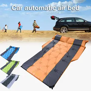 Car Air Iatable Travel Mattress Auto Blow Up Camping Bed Outdoor Air Raised Airbed Mattress In The Car