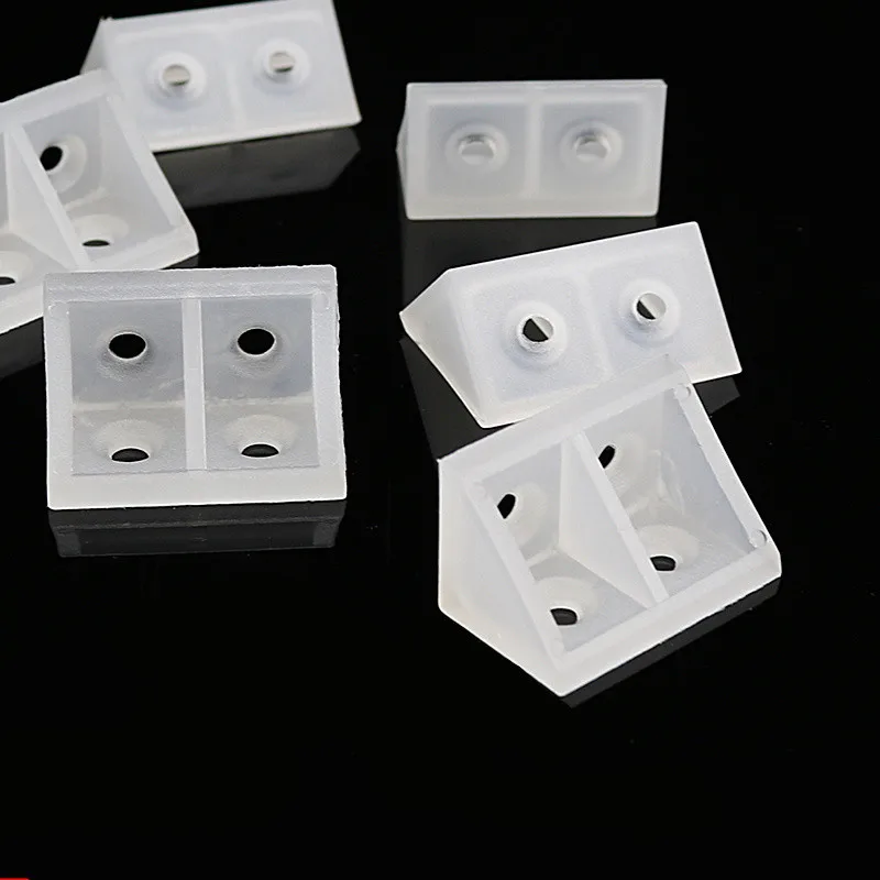 10 шт.! Нейлоновый прямоугольный подвесной кронштейн 90 градусов угловой Угловой