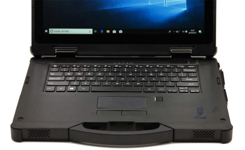 2019 KX14 прочный ноутбук планшетный ПК Windows 7 10 Водонепроницаемый настольный