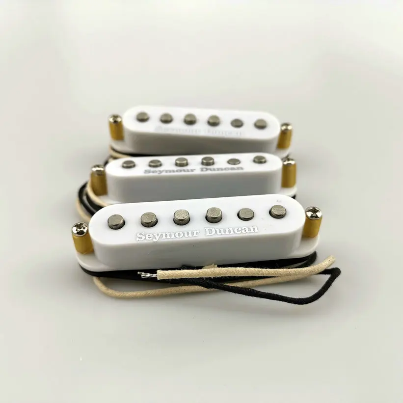 Звукосниматели для гитары SSL1 Alnico5 винтажный пикап с одной катушкой Strat белый |