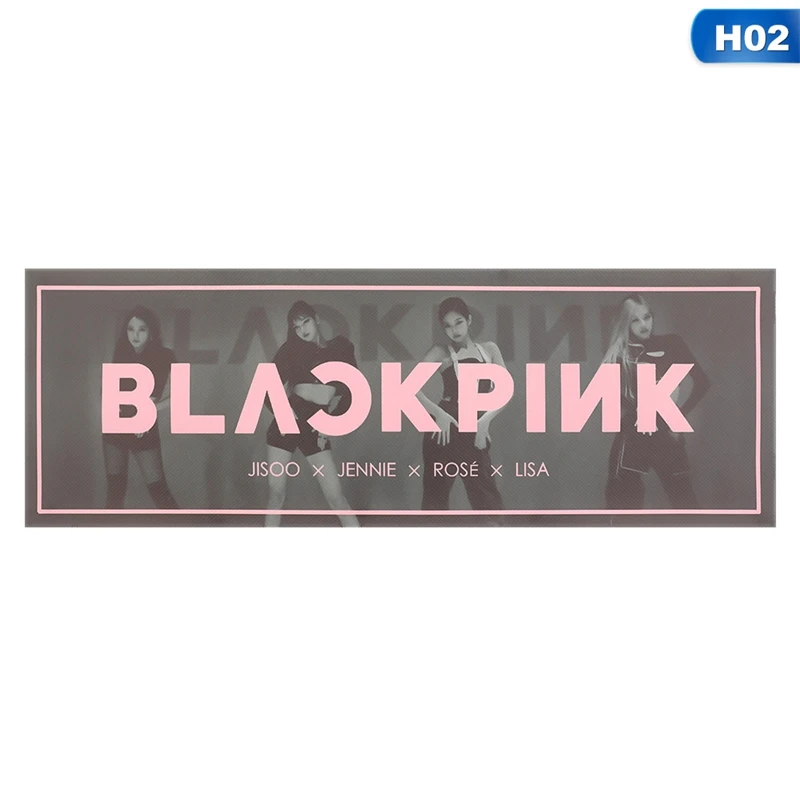 2 1 шт. Kpop BLACKPINK концертная поддержка ручной баннерная ткань повесить плакат для фанатов коллекция подарок - Цвет: 2