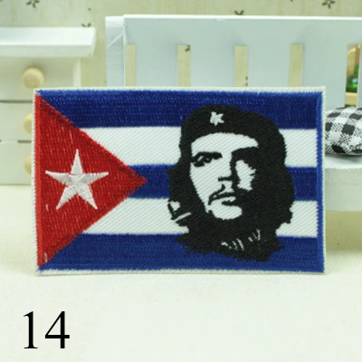 Cuba Страны нашивки с флагами рюкзак для одежды Железный Флаг значок нашивки для одежды шляпа и сумка декор обуви мода DIY рука значок - Цвет: Cuba